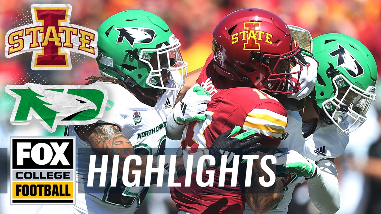 North Dakota Fighting Hawks vs. Iowa State Cyclones Highlights | FOX College Football