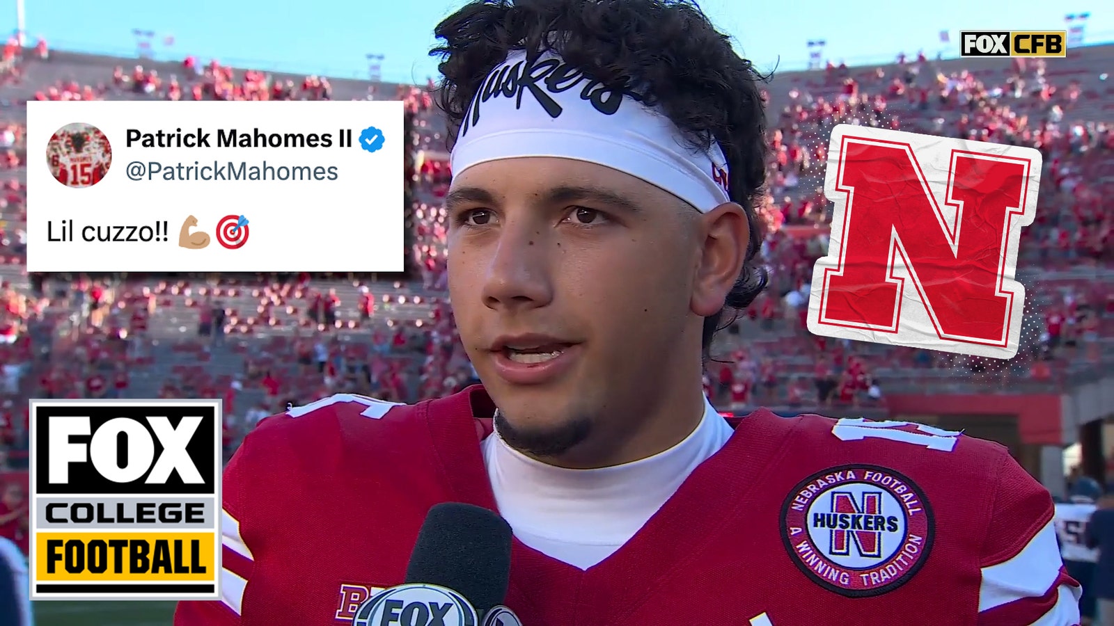 Nebraska's Matt Rhule and Dylan Raiola share thoughts following a 40-7 victory over UTEP