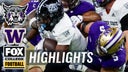 Weber State Wildcats vs. Washington Huskies Highlights | FOX College Football