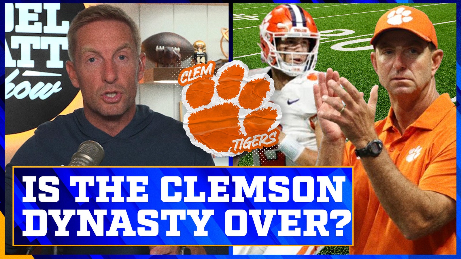 Is the Clemson dynasty over after the 34-3 loss to Georgia? | Joel Klatt Show