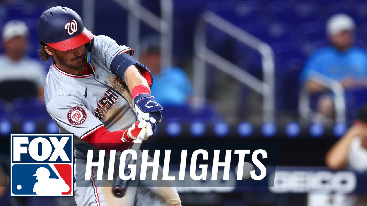 Nationals vs. Marlins Highlights | MLB on FOX