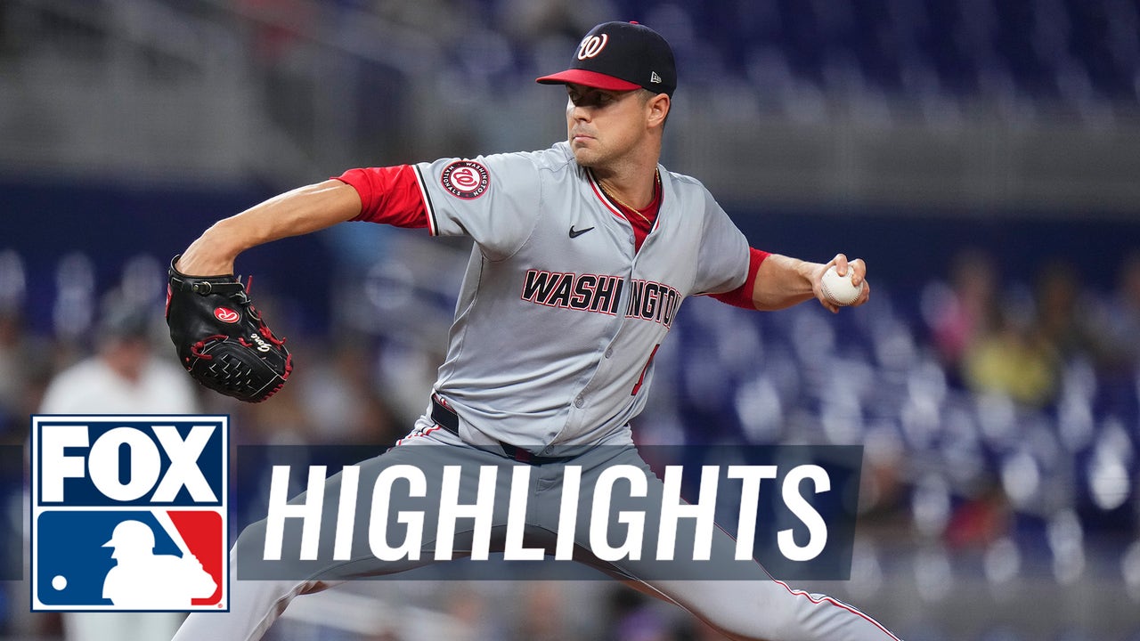 Nationals vs. Marlins Highlights | MLB on FOX