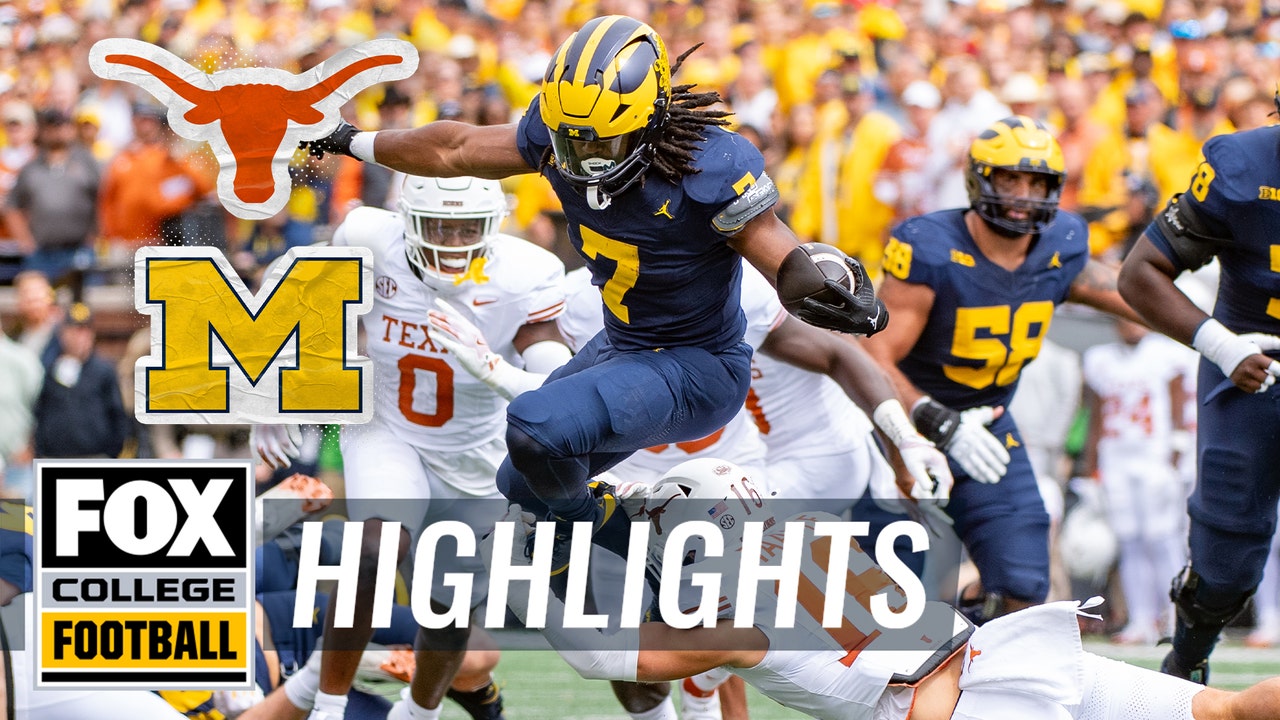 No. 3 Texas Longhorns vs. No. 10 Michigan Wolverines Highlights | CFB ...