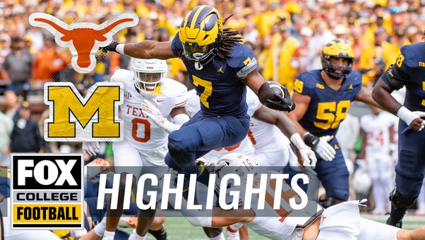 No. 3 Texas Longhorns vs. No. 10 Michigan Wolverines Highlights | CFB on FOX