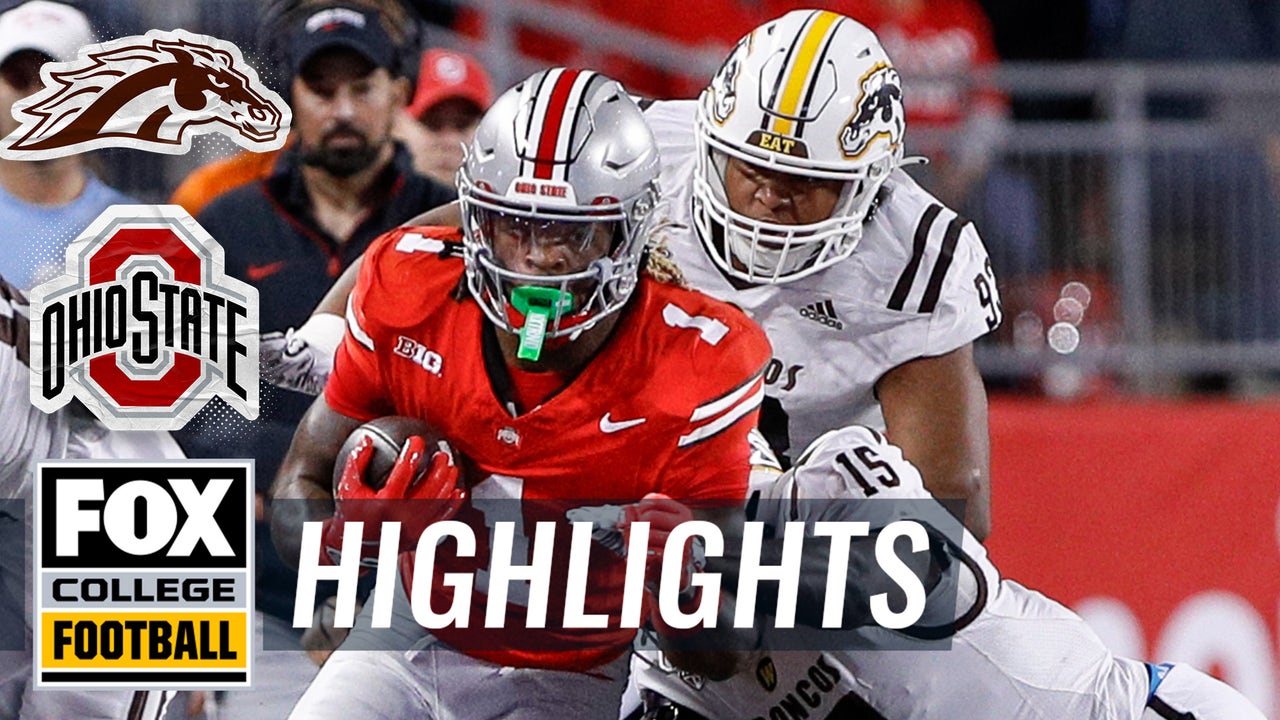 Western Michigan Broncos vs. Ohio State Buckeyes Highlights | FOX College Football