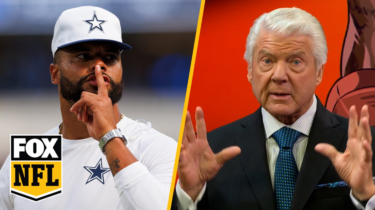 Cowboys' Dak Prescott signs $240M extension; Jimmy Johnson reacts | FOX NFL Kickoff