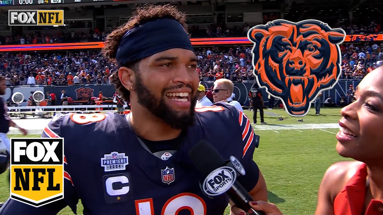 'Big kudos to defense & special teams' – Caleb Williams after Bears' win over Titans | NFL on FOX