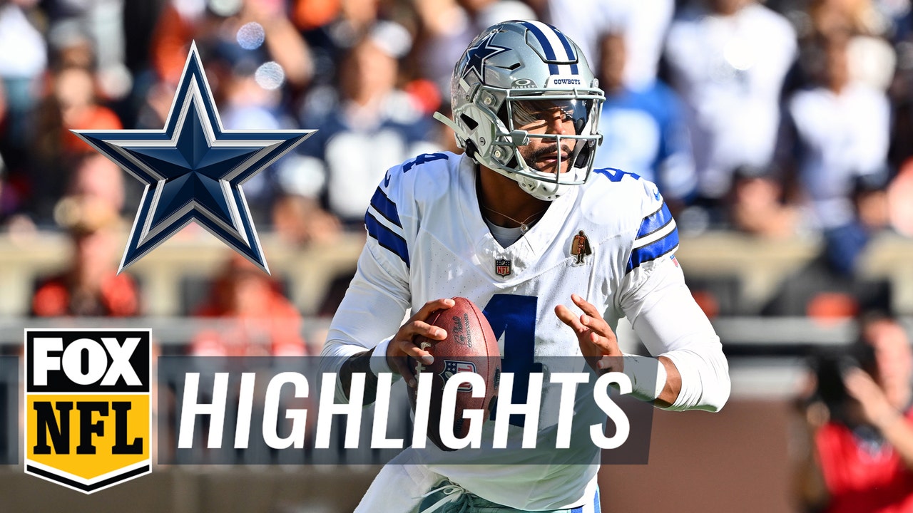 Cowboys & Dak Prescott dominate Browns 33-17 in season opener | NFL Highlights