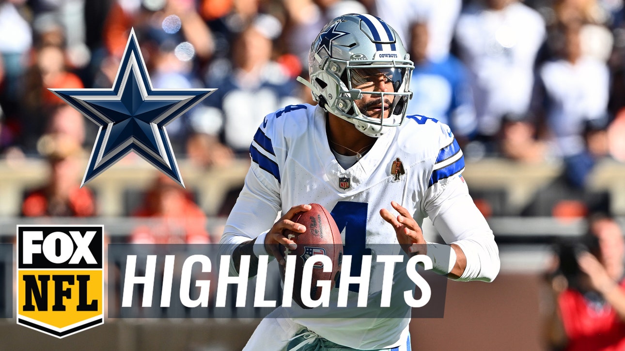 Cowboys, Dak Prescott dominate Browns 33-17 in season opener | NFL Highlights