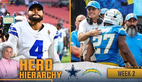 Herd Hierarchy: Bucs crack Top 10, Cowboys and Chargers climb in Colin's Week 2 rankings | The Herd