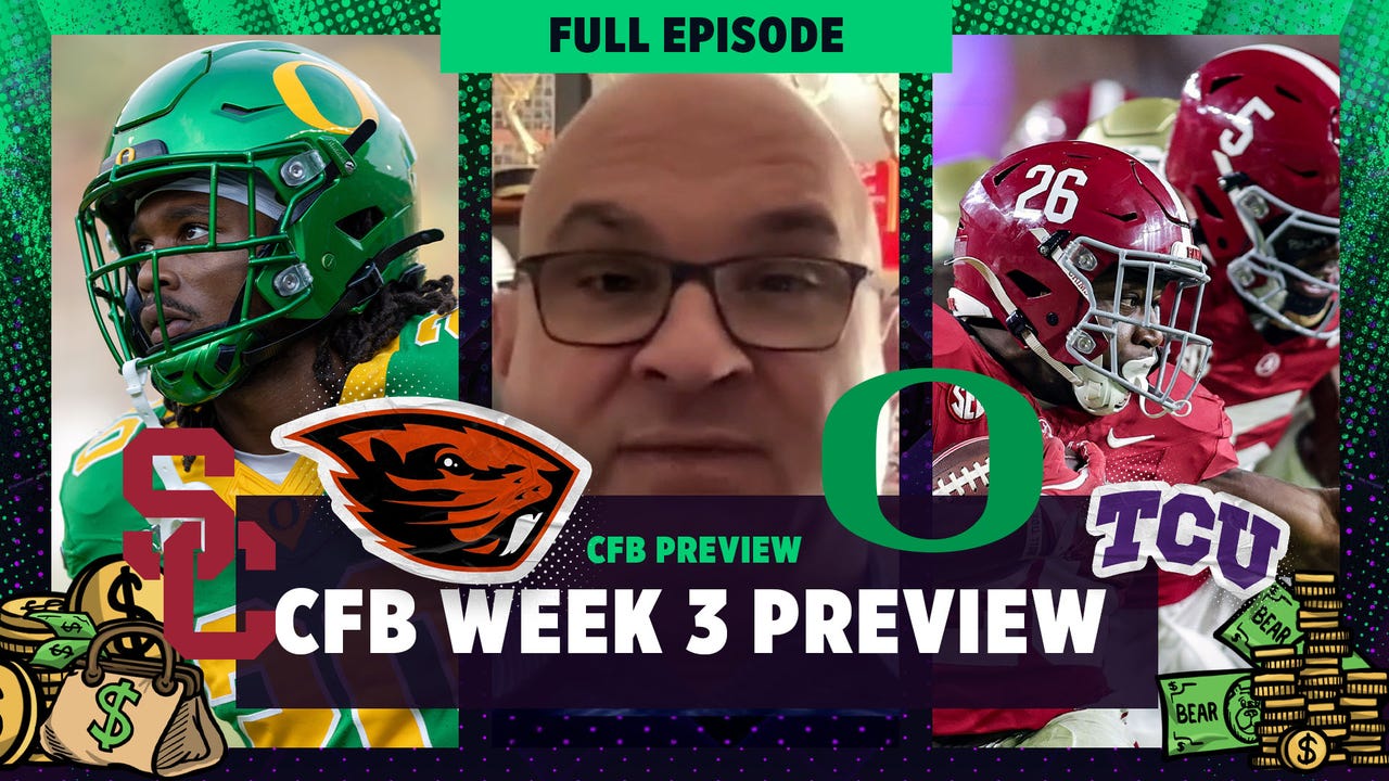 CFB Week 3 Preview: Alabama at Wisconsin, Oregon State at Oregon, UCF at TCU, &