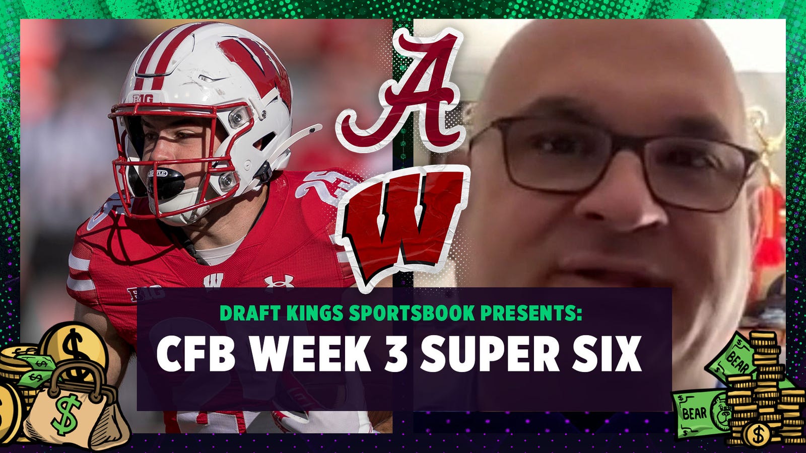 CFB Week 3 Super Six: Alabama vs. Wisconsin and more