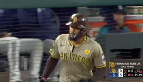 Padres' Fernando Tatís Jr. hits home run to break up Mariners' Bryan Woo's perfect game