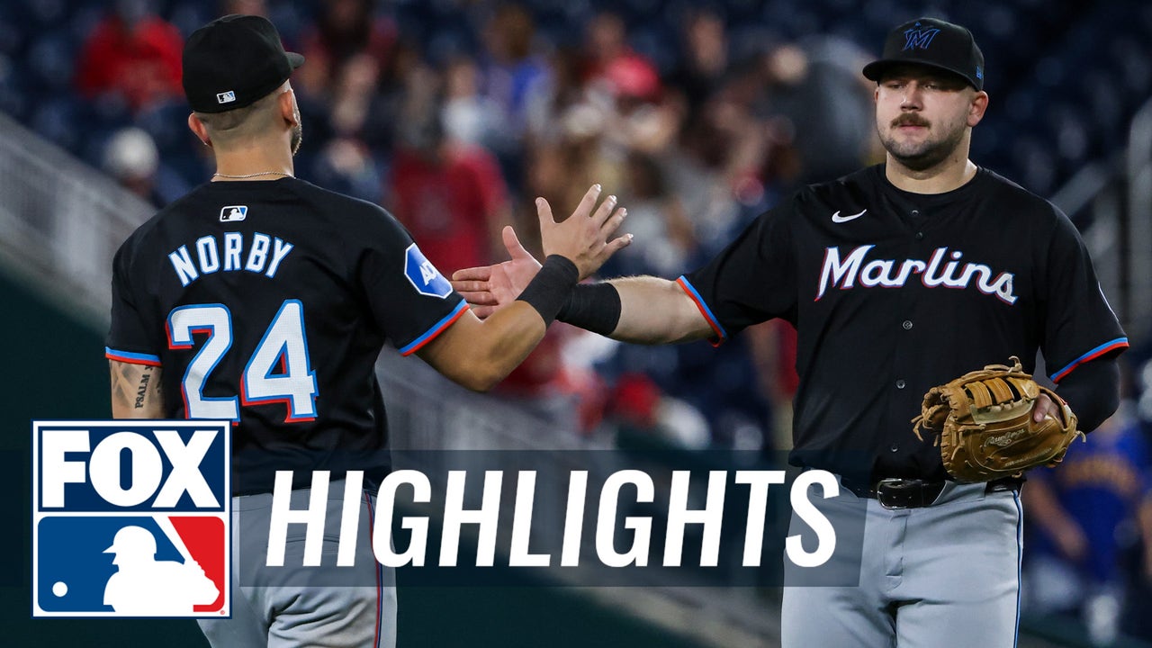 Marlins vs. Nationals Highlights | MLB on FOX