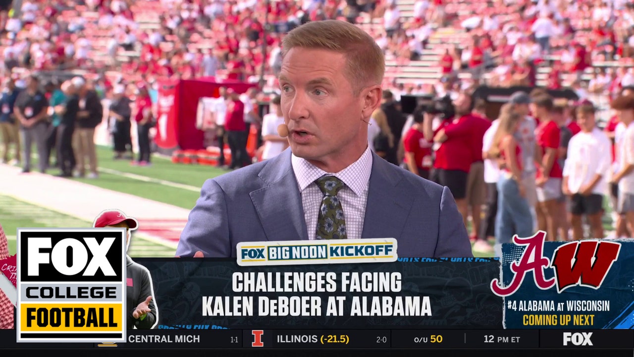 Alabama: Kalen DeBoer's challenges following Nick Saban | Big Noon Kickoff