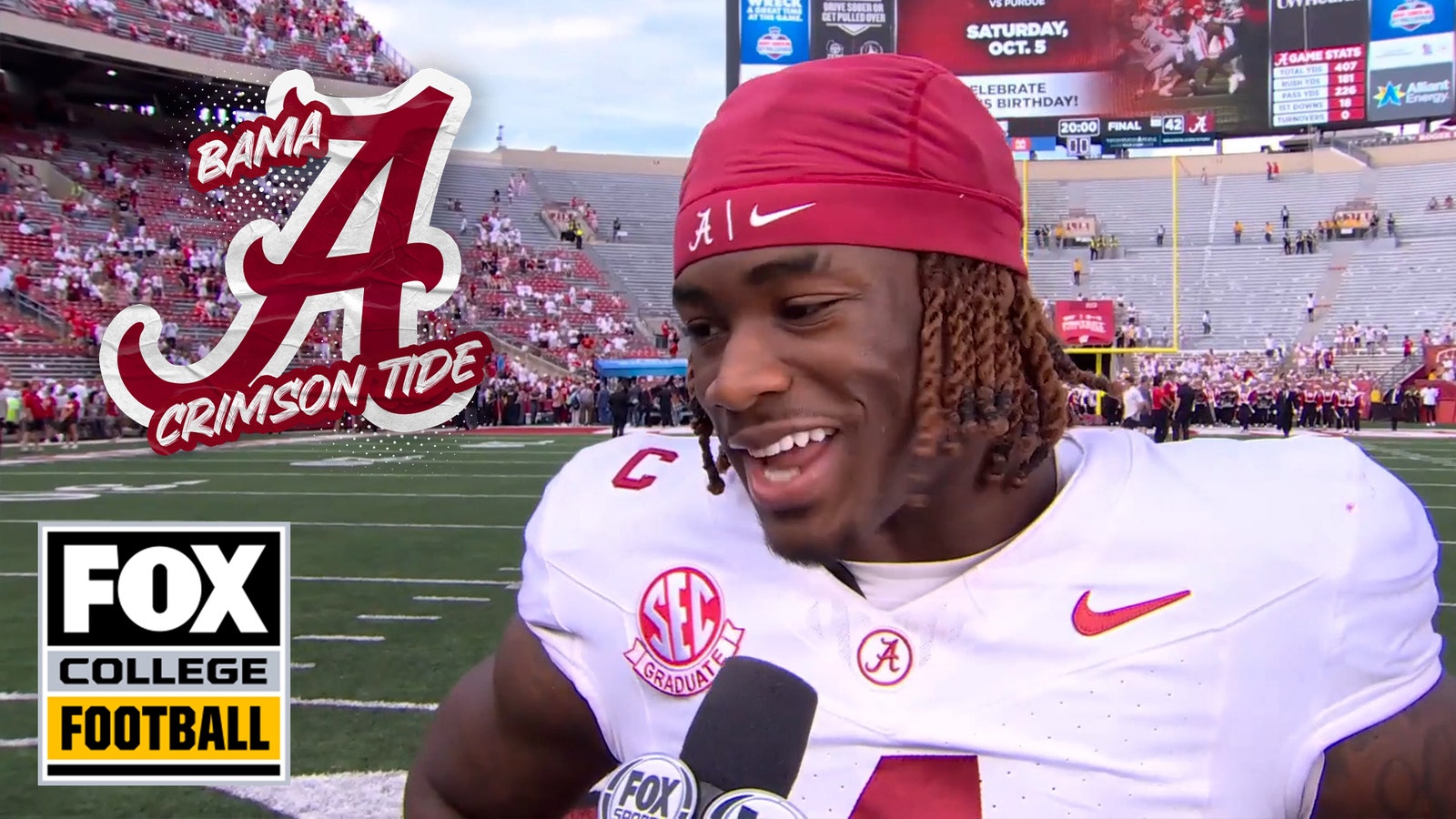 Is Alabama's Jalen Milroe the best player in college football? 