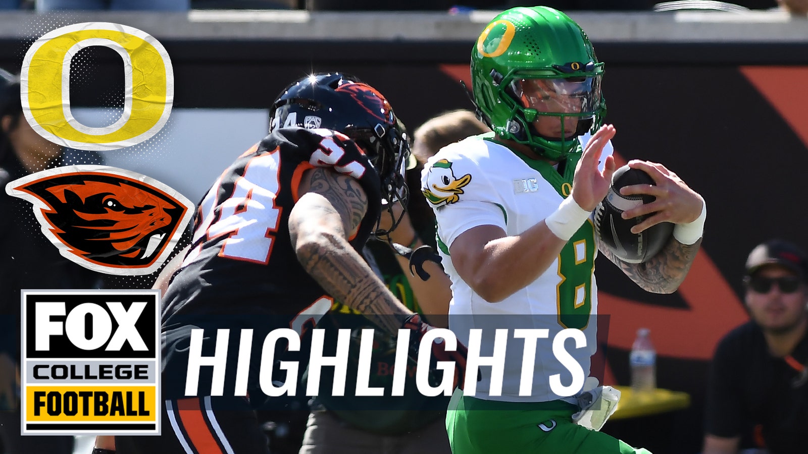 Highlights: Oregon vs. Oregon State