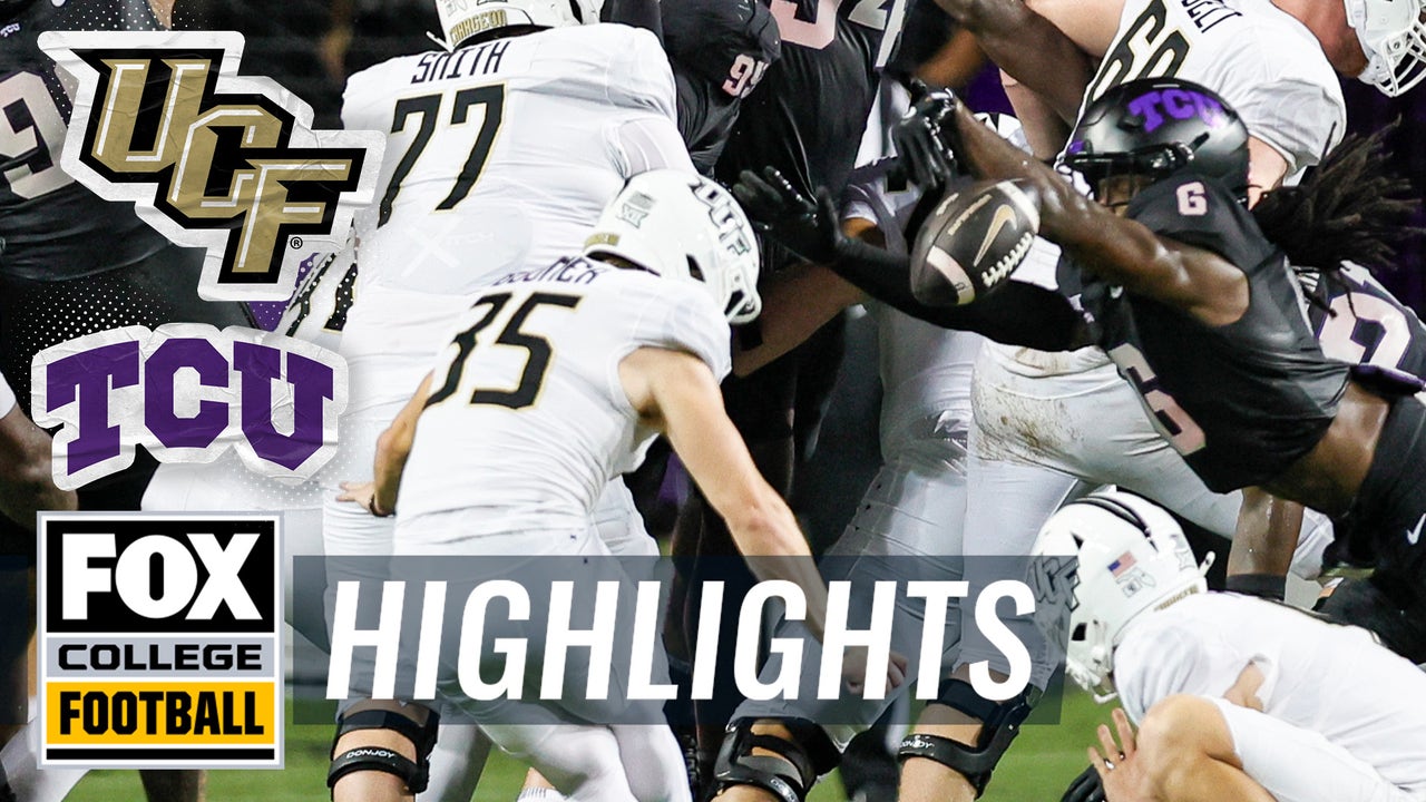 UCF Knights vs. TCU Horned Frogs Highlights | FOX College Football