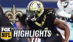  Alvin Kamara scores four touchdowns to help lead the Saints to a 44-19 win against the Cowboys | NFL Highlights