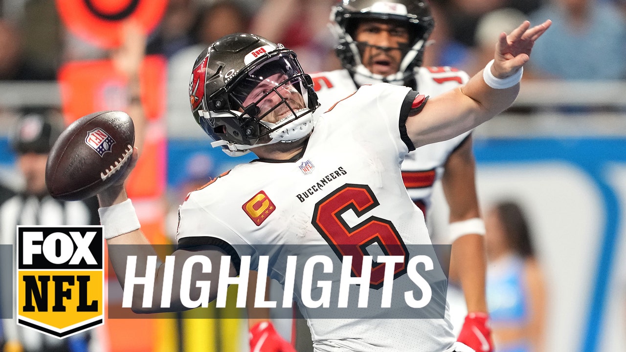 Baker Mayfield & Buccaneers' offense hold off Lions in 20-16 Win | NFL Highlights