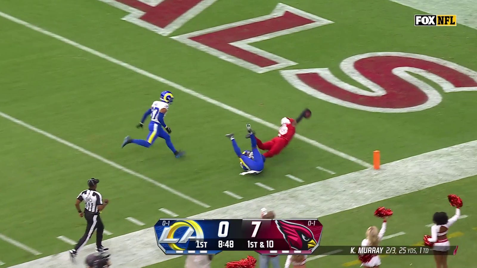 Marvin Harrison Jr. catches back-to-back TDs vs. Rams
