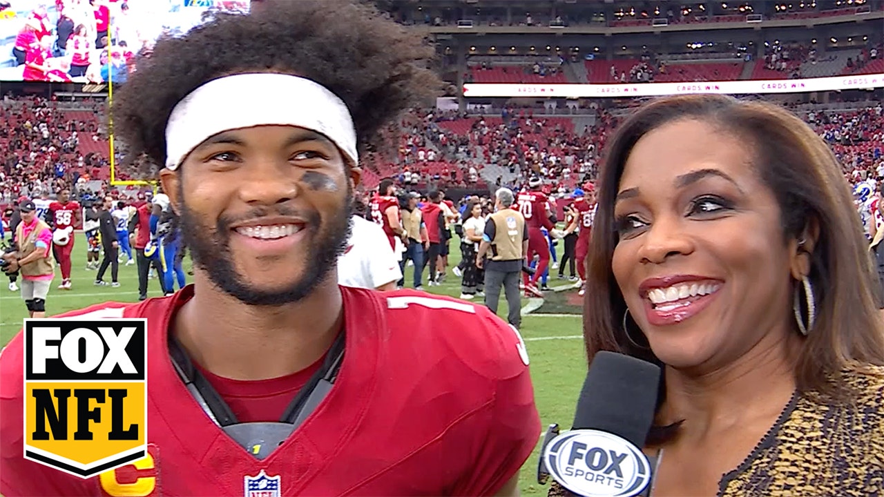 Kyler Murray after dominant performance vs. Rams: 'We made them pay' | NFL on FOX