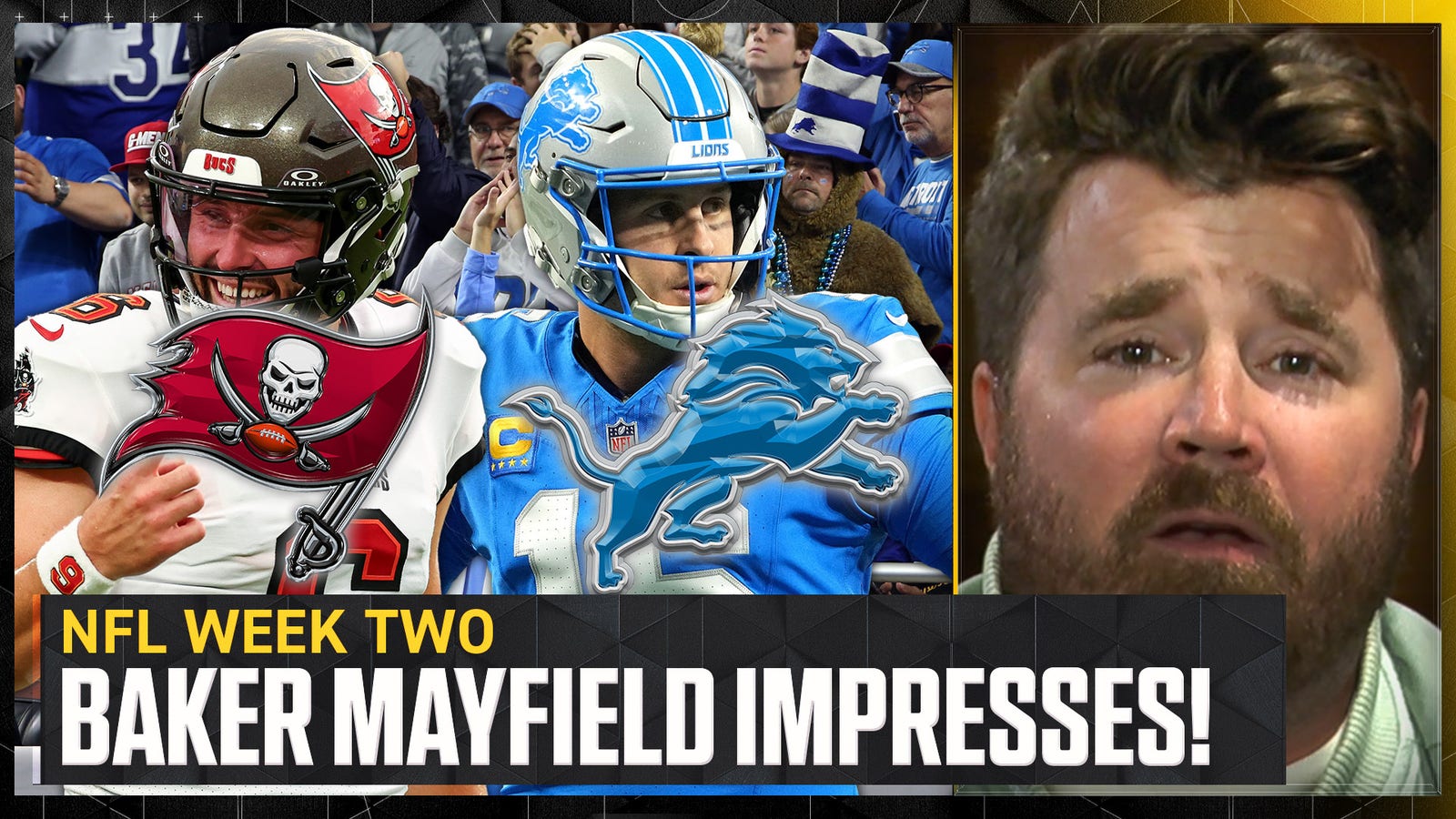 Reaction & analysis: Baker Mayfield, Bucs stun Jared Goff, Lions