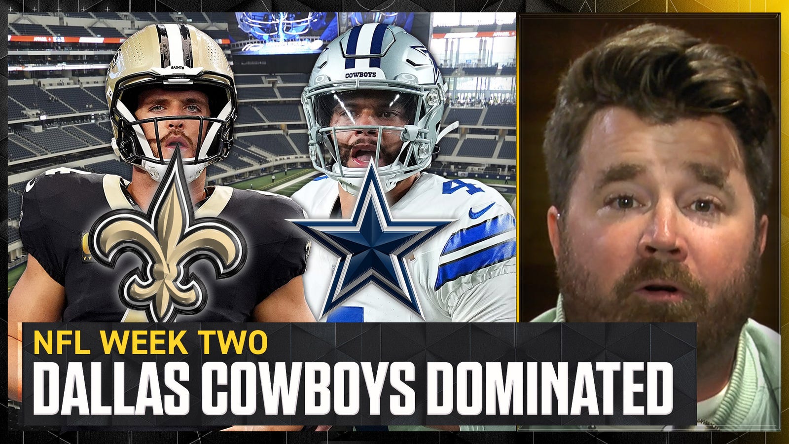 Reaction & analysis: Derek Carr, Saints embarrass Dak Prescott, Cowboys