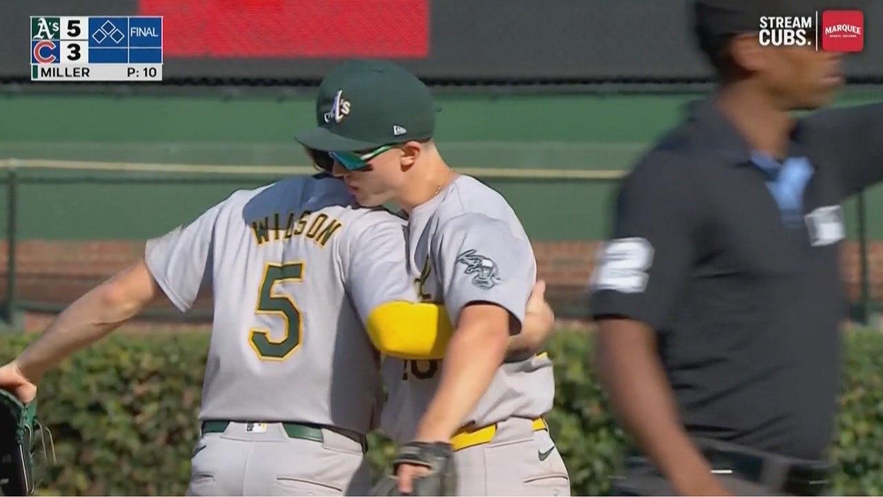 Athletics seal 5-3 win vs. Cubs after Pete Crow-Armstrong grounds into a double play