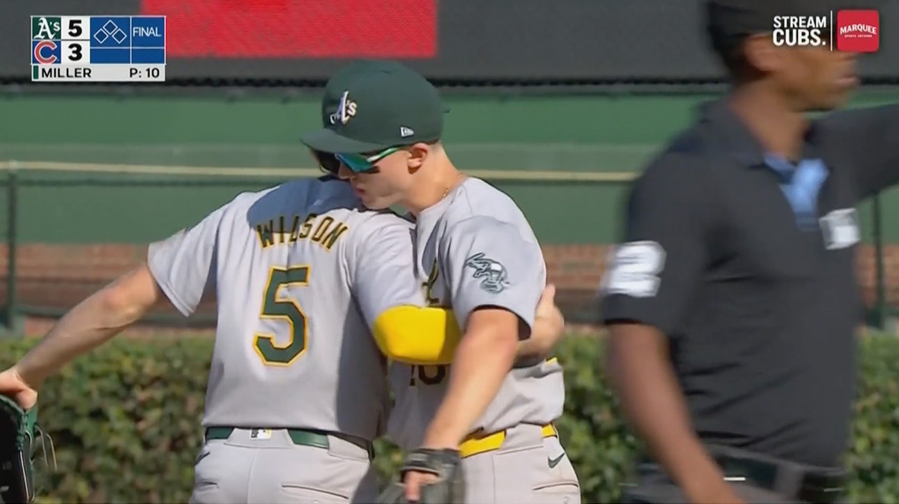 Athletics seal 5-3 win vs. Cubs after Pete Crow-Armstrong grounds into a double play