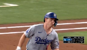 Will Smith hits solo home run to give Dodgers an early 1-0 lead over Marlins