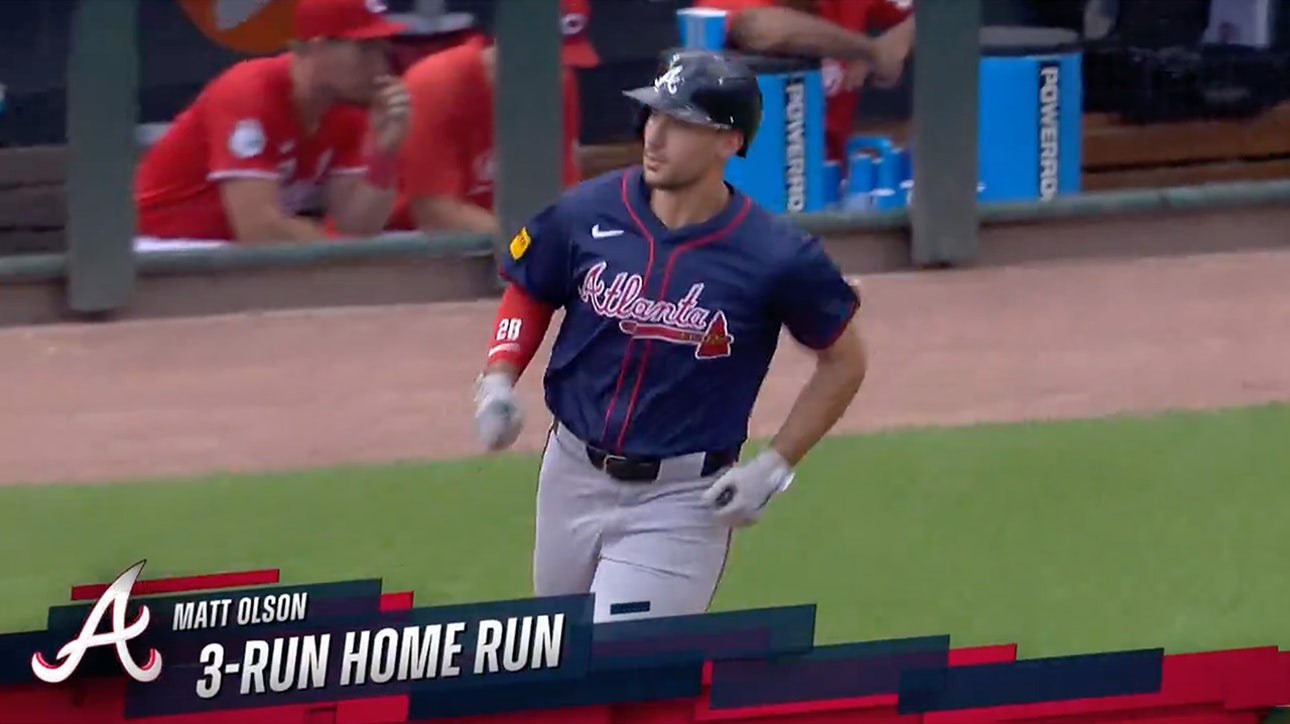 Matt Olson crushes his second home run, increases Braves' lead over Reds