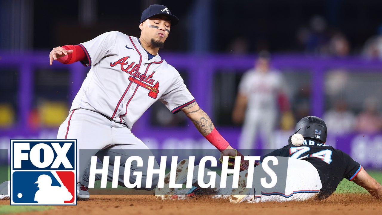 Braves vs. Marlins Highlights | MLB on FOX