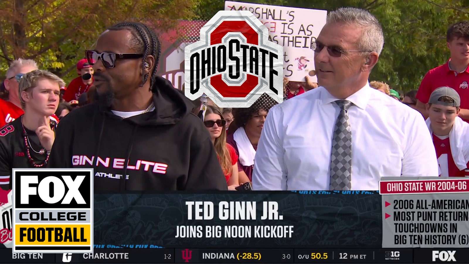 Ted Ginn Jr. & Urban Meyer discuss why Ohio State's offense is so explosive | Big Noon Kickoff