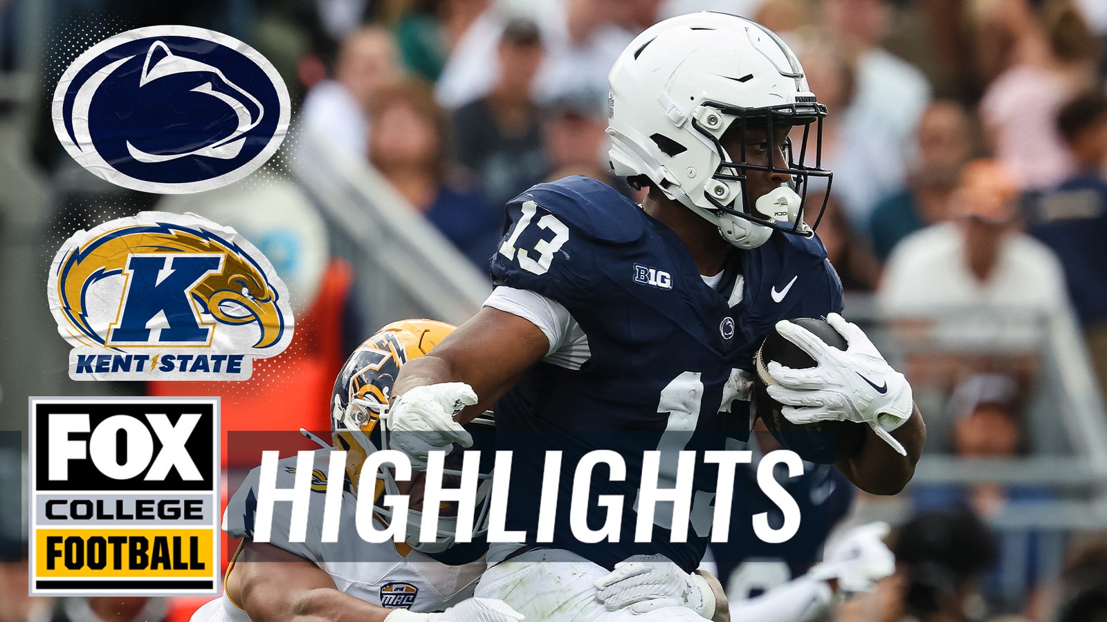 Highlights of Kent State Golden Flashes vs. No. 10 Penn State Nittany Lions