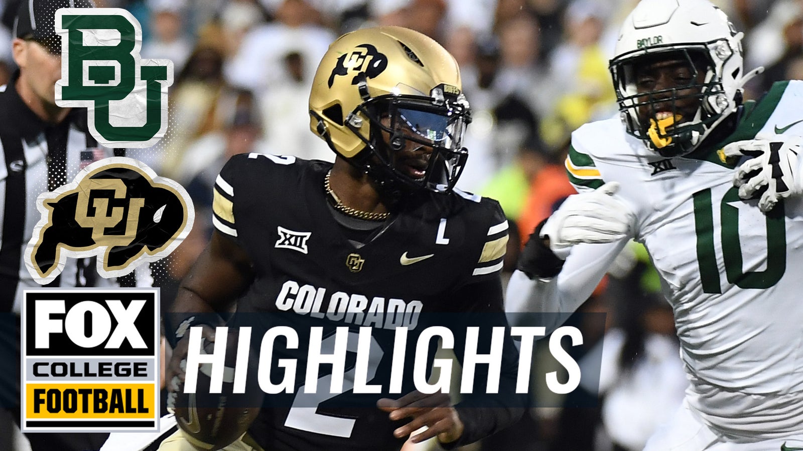 Baylor Bears vs. Colorado Buffaloes Highlights | FOX College Football