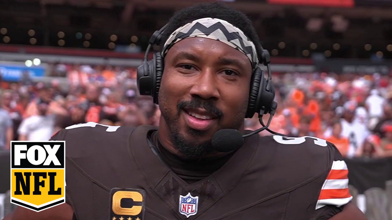 Myles Garrett on teams having to adjust to Browns' defensive dominance – 'That's a rough day'