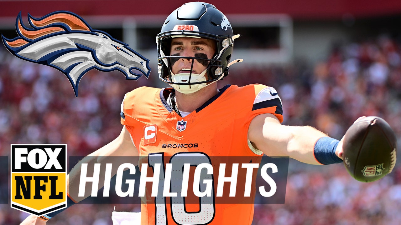 Bo Nix leads Broncos offense past Buccaneers in their dominant 26-7 win | NFL Highlights