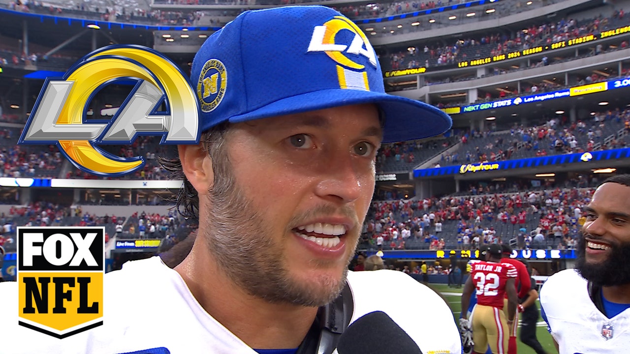 Rams' Matthew Stafford speaks on 27-24 comeback win against 49ers | NFL on FOX