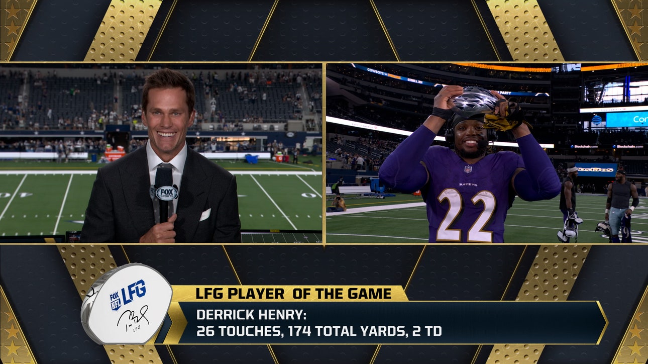 Tom Brady's LFG Player of the Game: Ravens RB Derrick Henry | Week 3 DIGITAL EXCLUSIVE