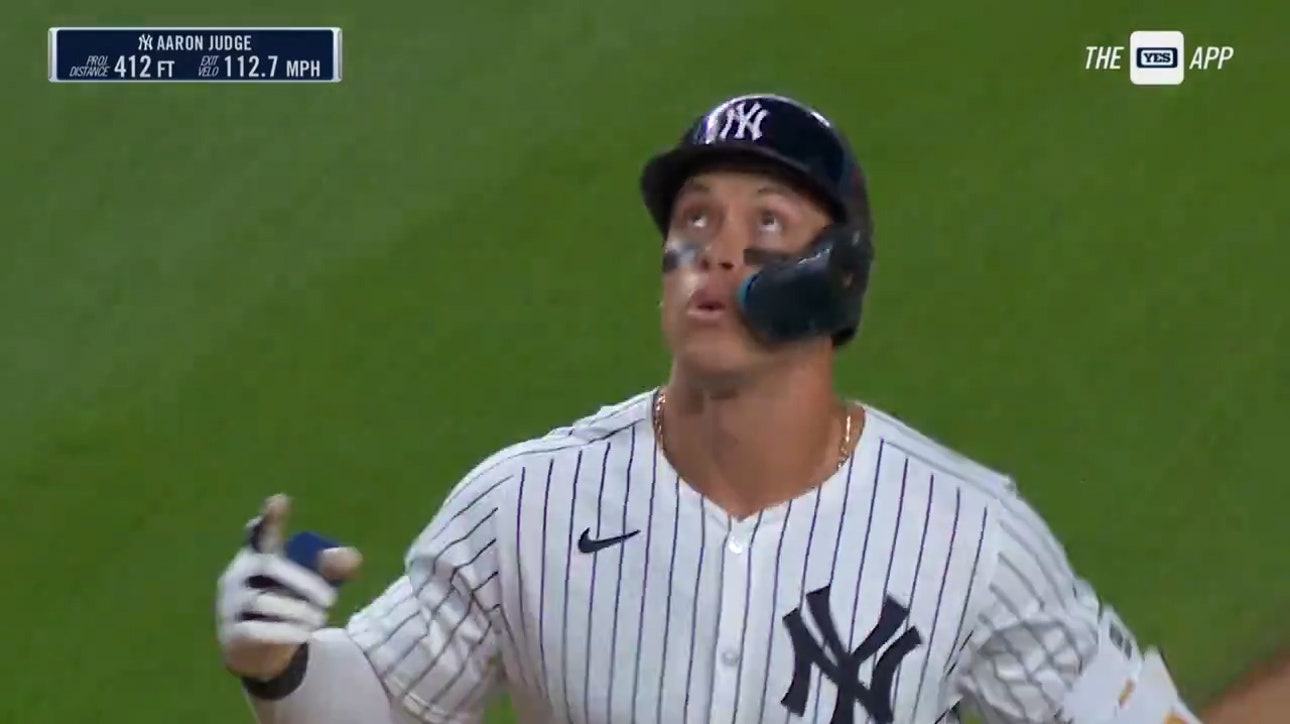 Aaron Judge CRUSHES 57th home run of the season, making it his fourth consecutive game with a homer