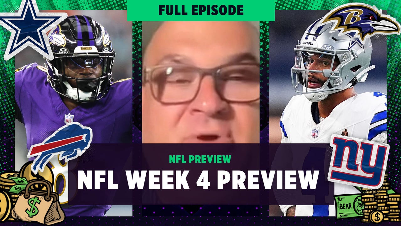 NFL Week 4 Preview: Cowboys vs Giants, Bills vs Ravens & Coach of the Year Race