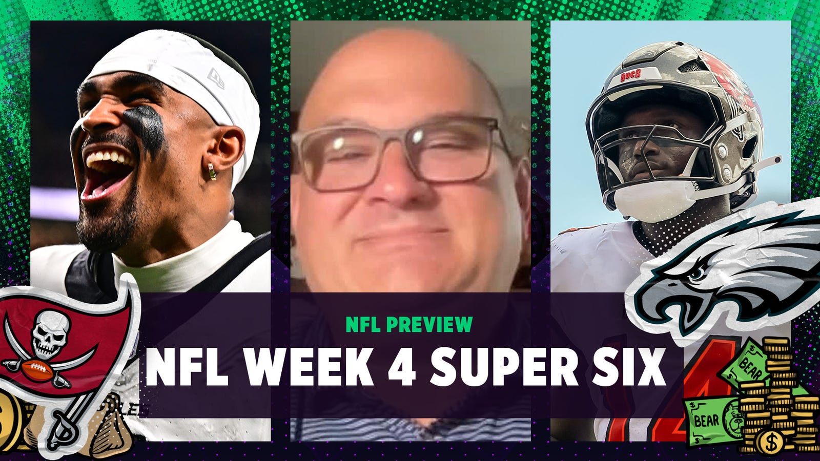 NFL Week 4 Super Six: Philadelphia Eagles vs. Tampa Bay Buccaneers