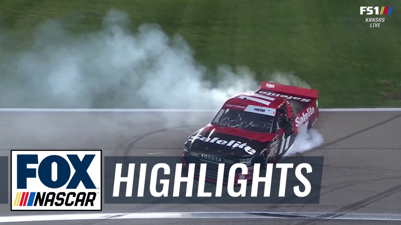 FINAL LAPS: Corey Heim earns the checkered flag at the Kubota Tractor 200 | NASCAR on FOX