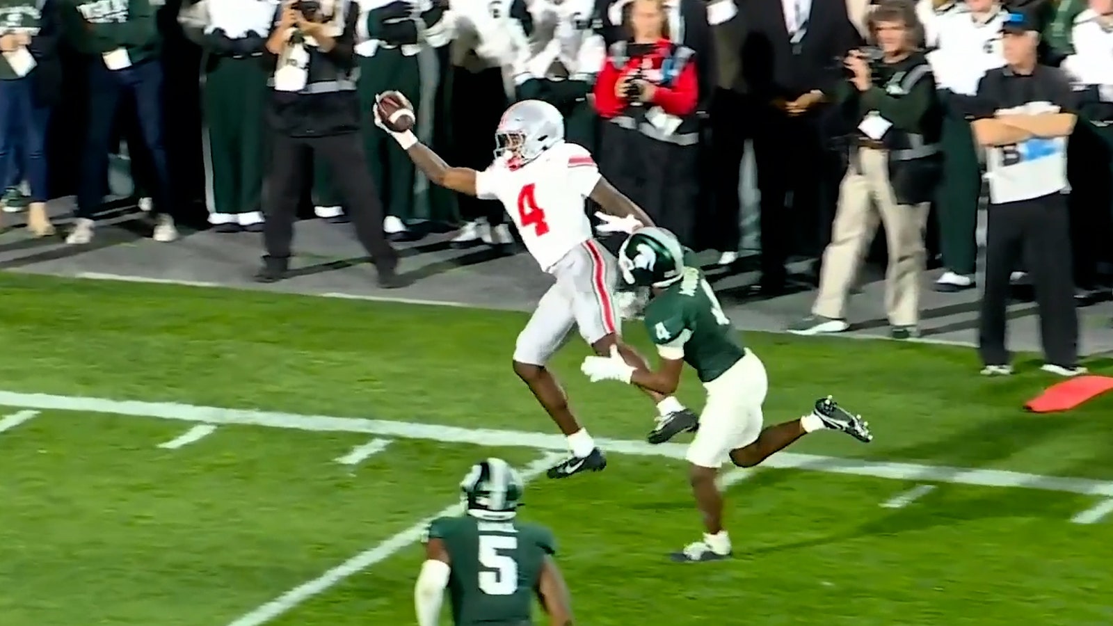 Ohio State's Jeremiah Smith makes UNREAL one-handed TD catch