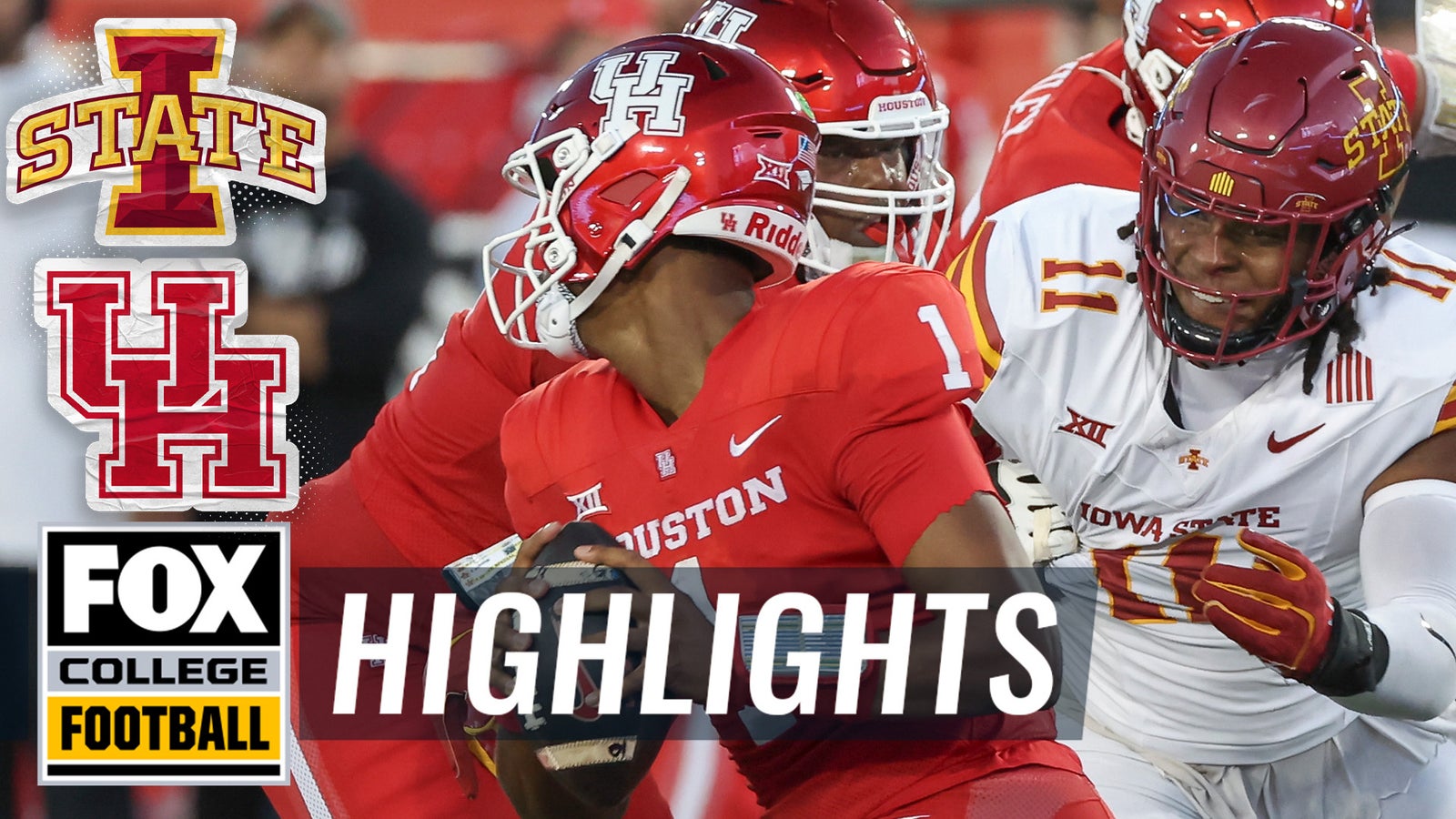 No. 18 Iowa State Cyclones vs. Houston Cougars Highlights | FOX College Football