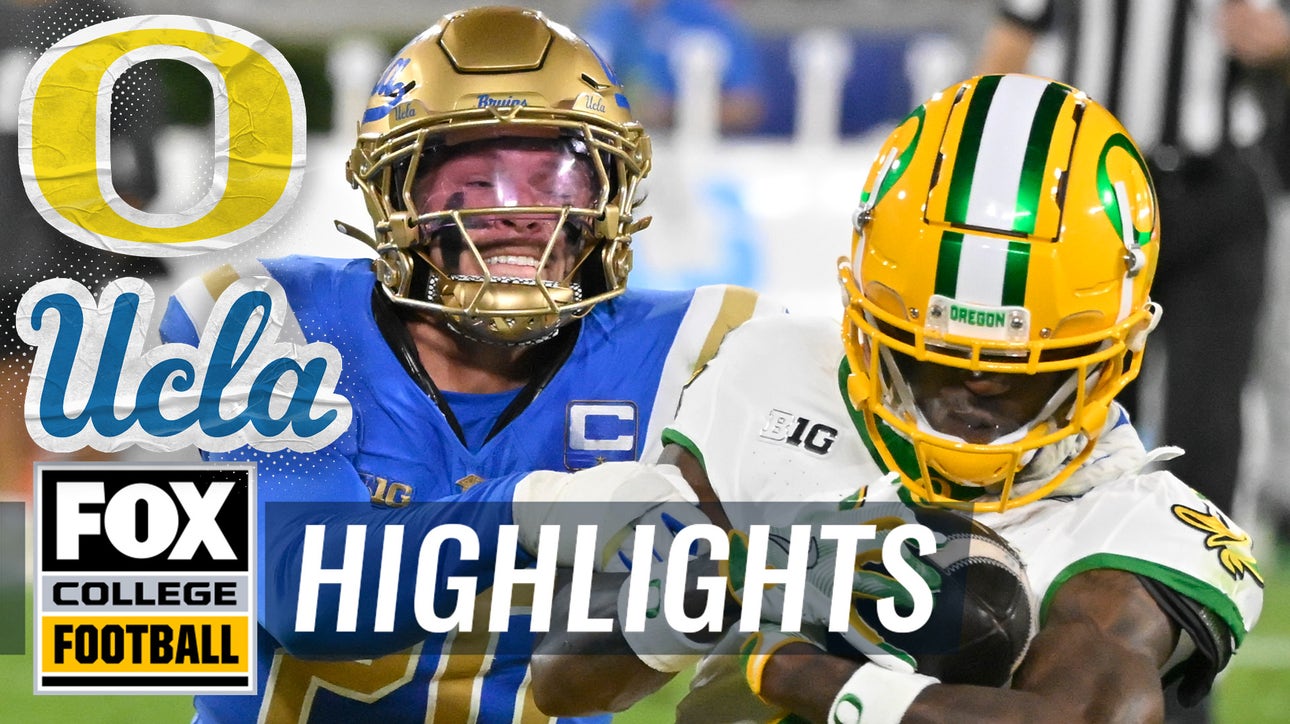 No. 8 Oregon Ducks vs. UCLA Bruins Highlights | FOX College Football