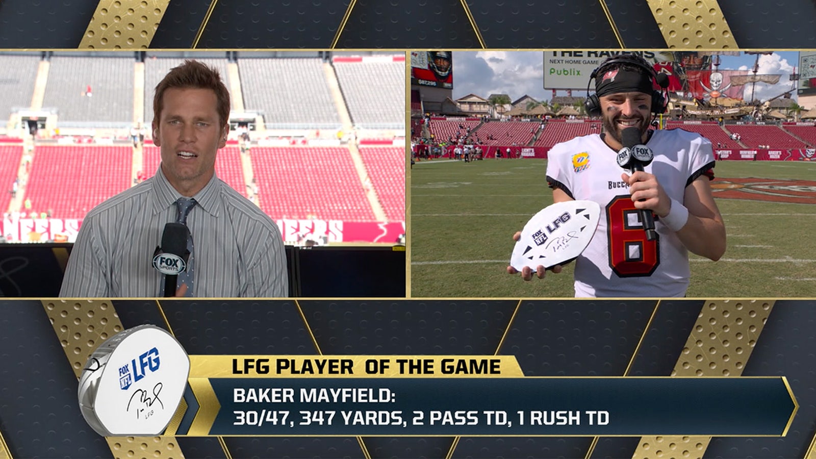 Tom Brady's LFG Player of the Game: Buccaneers QB Baker Mayfield | Week 4 DIGITAL EXCLUSIVE