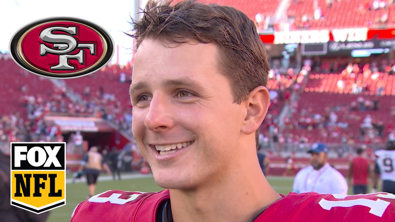 'Found a way together' – Brock Purdy after 49ers' dominant 30-13 win over Patriots | NFL on FOX