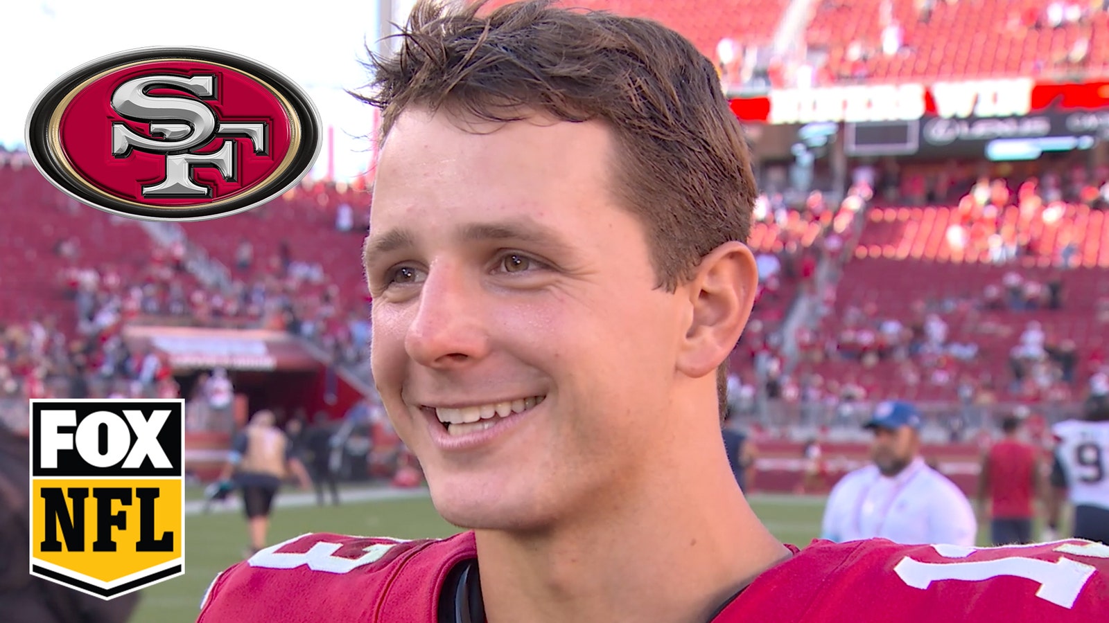 'Found a way together': Brock Purdy after 49ers' win over Patriots 